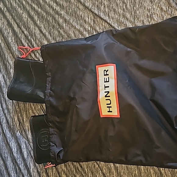Black Hunter Rain Boots - Size 7 - Picture 3 of 3